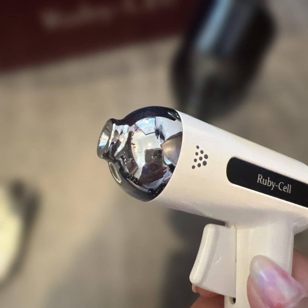 Ruby-Cell 美顔器 ホワイト ケース付き