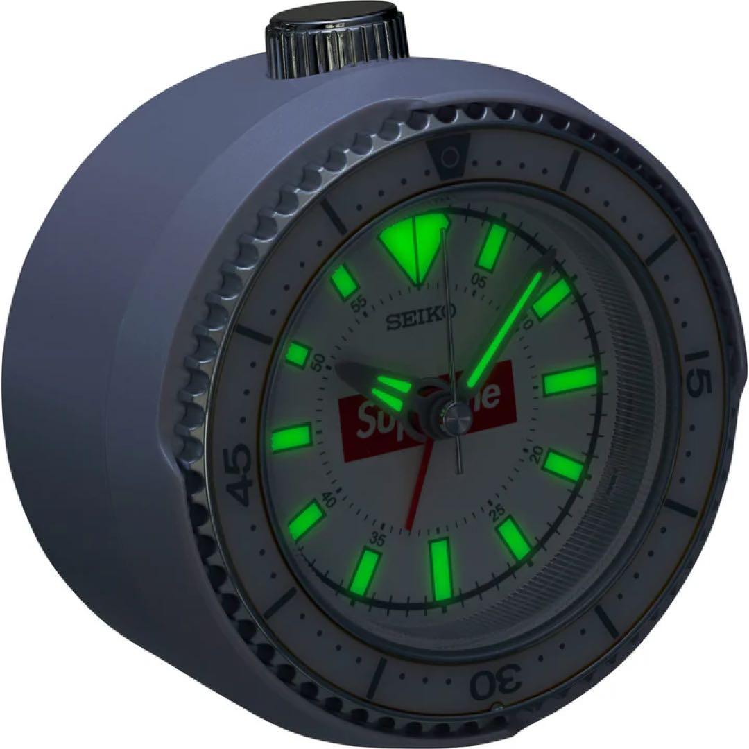快適グッズ・旅行小物 Supreme x Seiko Mai Alarm Clock \"White\"