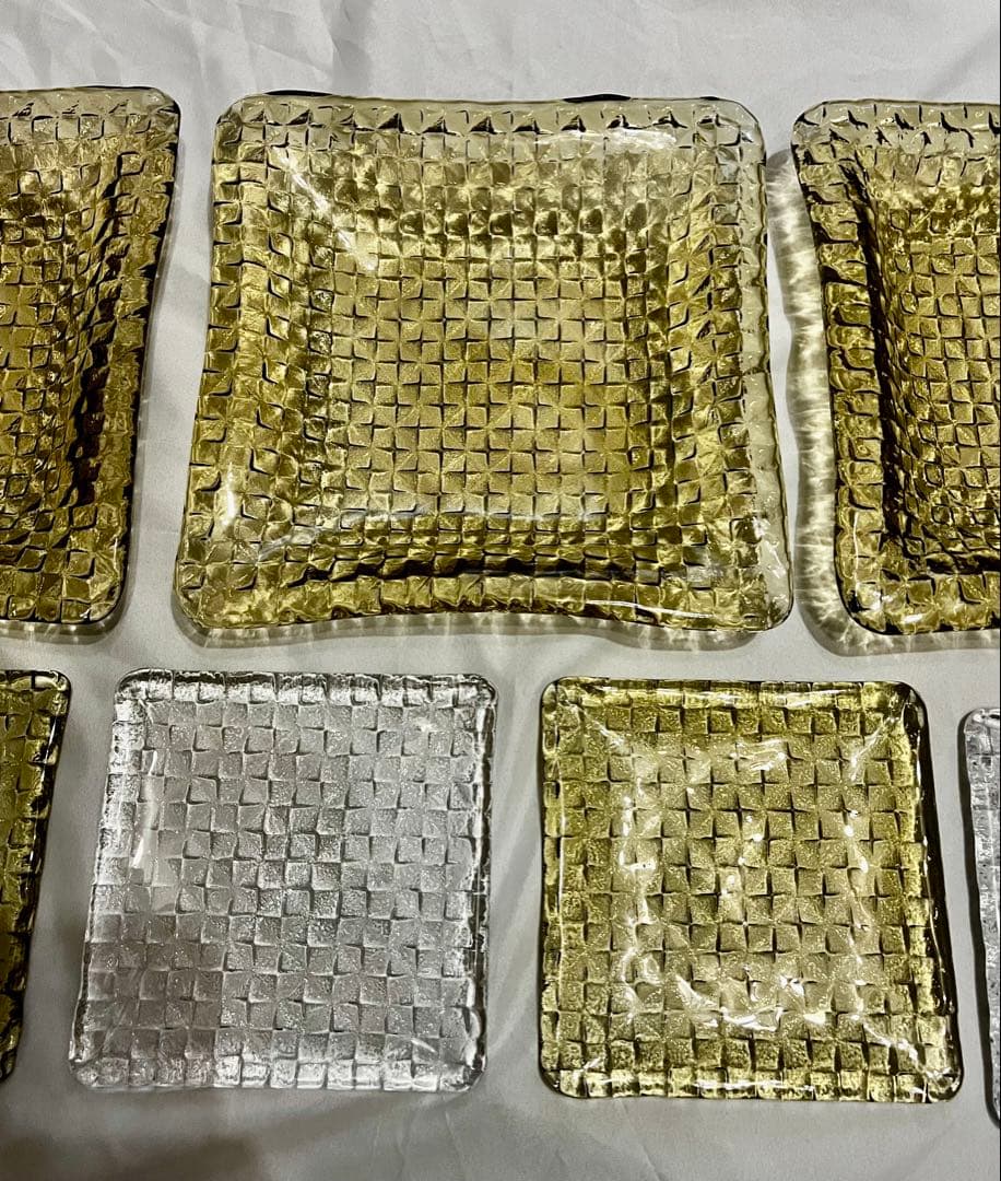 チッちょリーナ　sghr グリッド プレート７枚 皿 食器 タンクリア