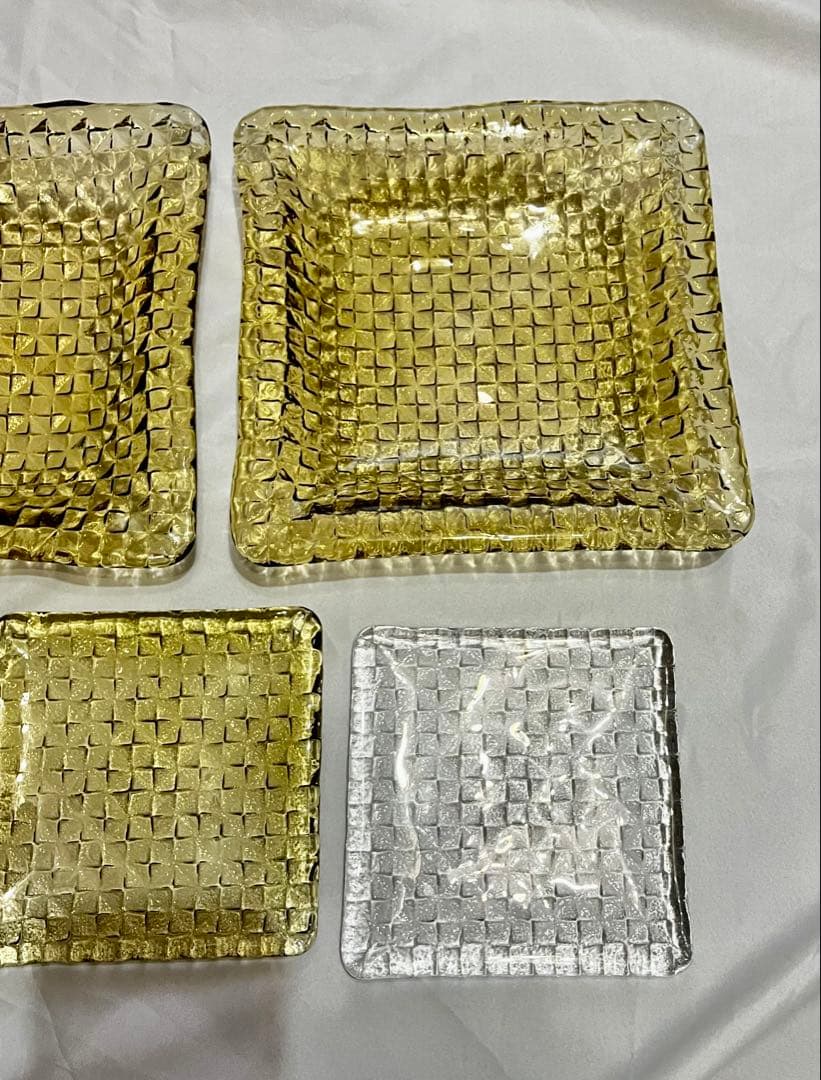 チッちょリーナ　sghr グリッド プレート７枚 皿 食器 タンクリア