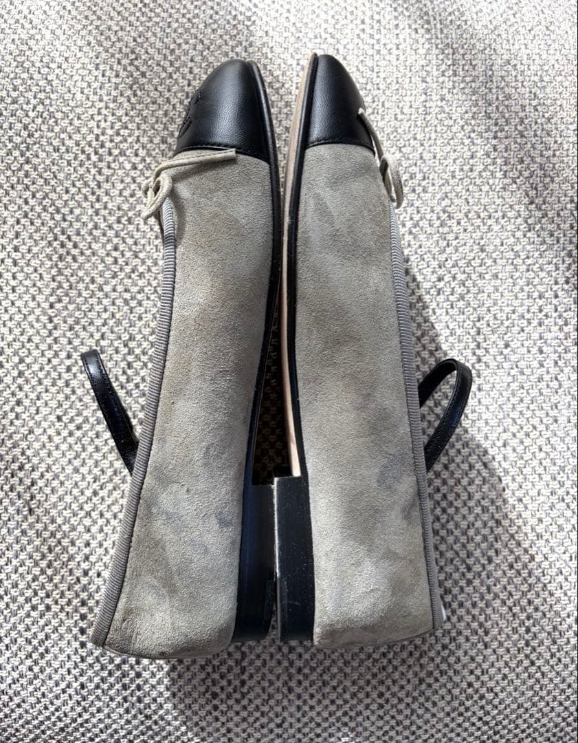 シャネルCHANEL フラットバレエシューズ36サイズ