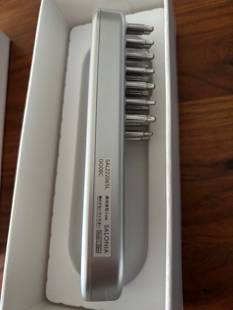 一度使用　美品SALONIA サロニア EMS リフトブラシ 電気ブラシ