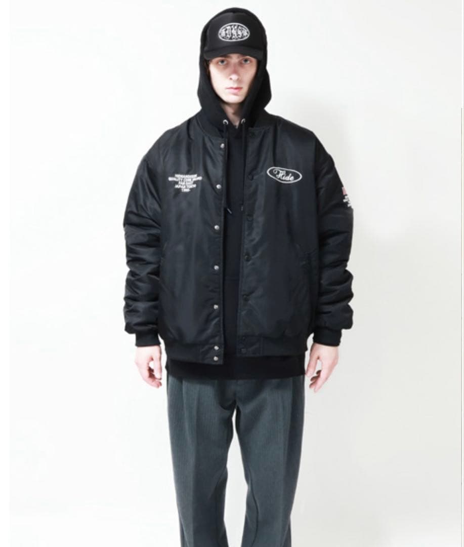 HIDE AND SEEK Stadium Jacket(25aw) 早い者勝ち