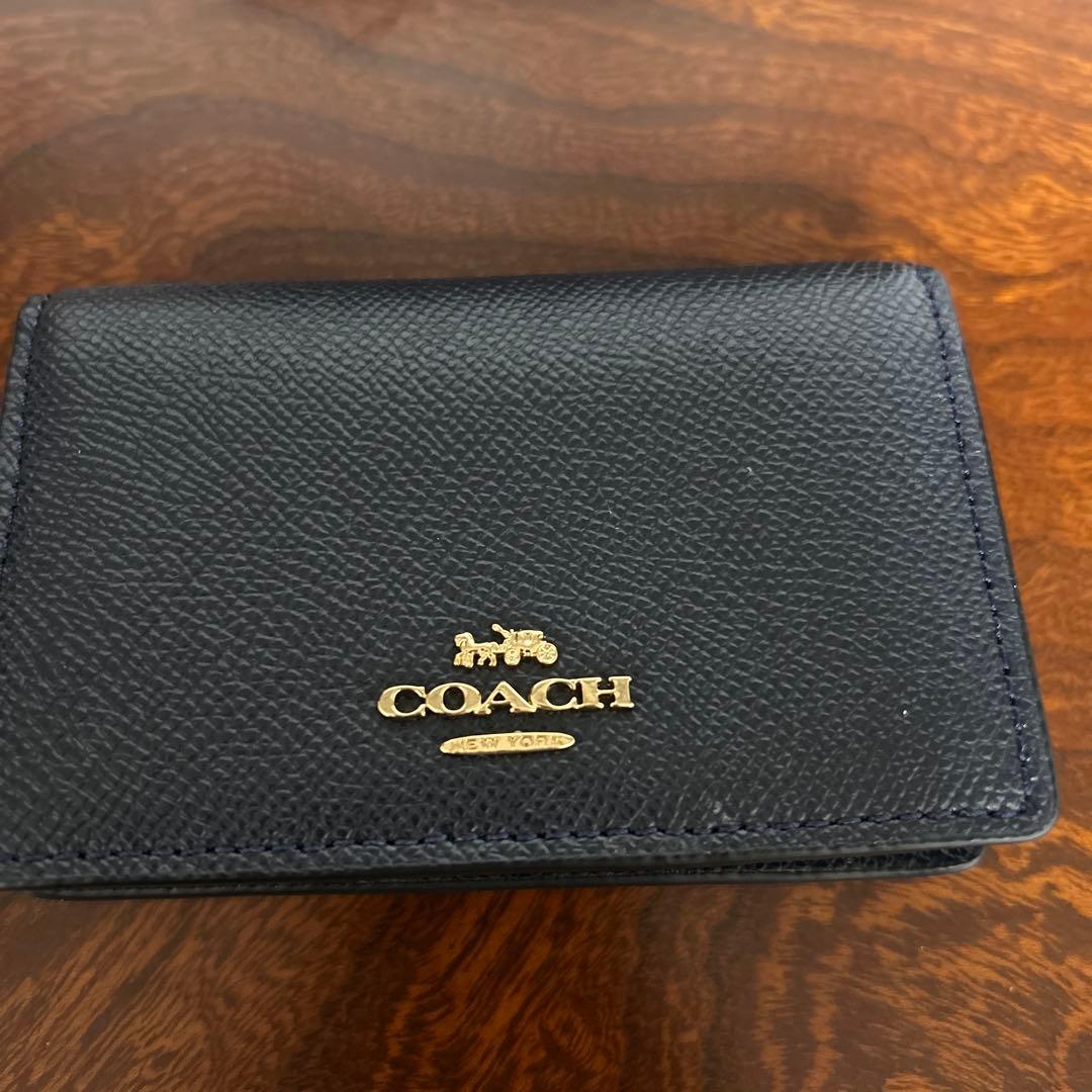 新品未使用！COACH 名刺入れ