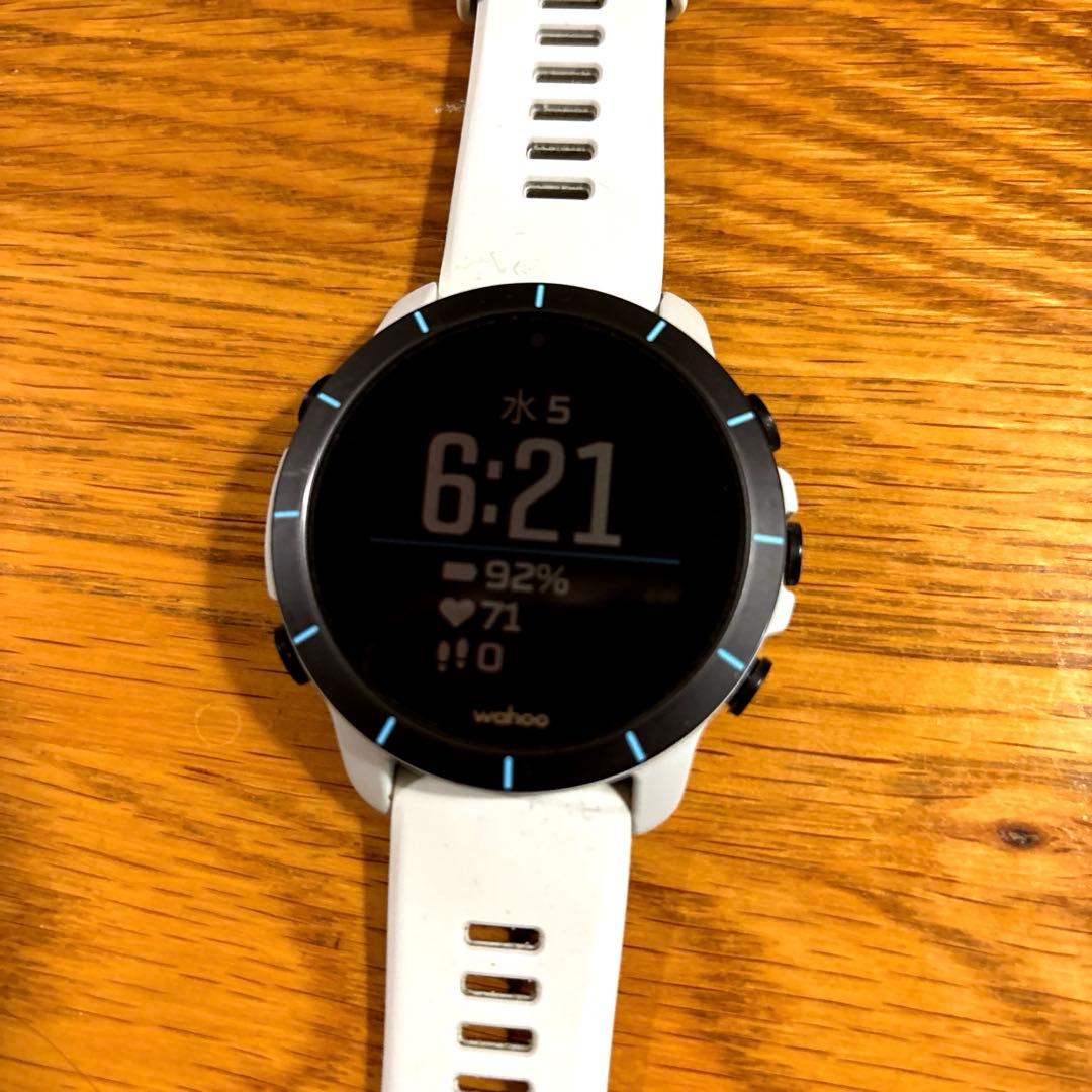 Wahoo ワフー エレメント ライバル GPSマルチスポーツウォッチ充電器付き