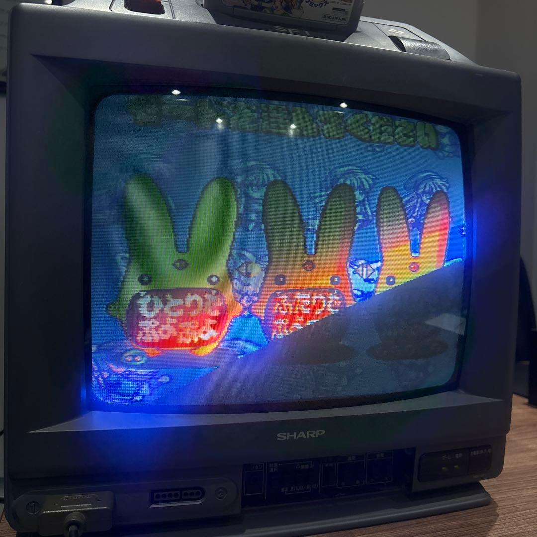 【Dan】SHARP 14G-SF1 ブラウン管テレビ