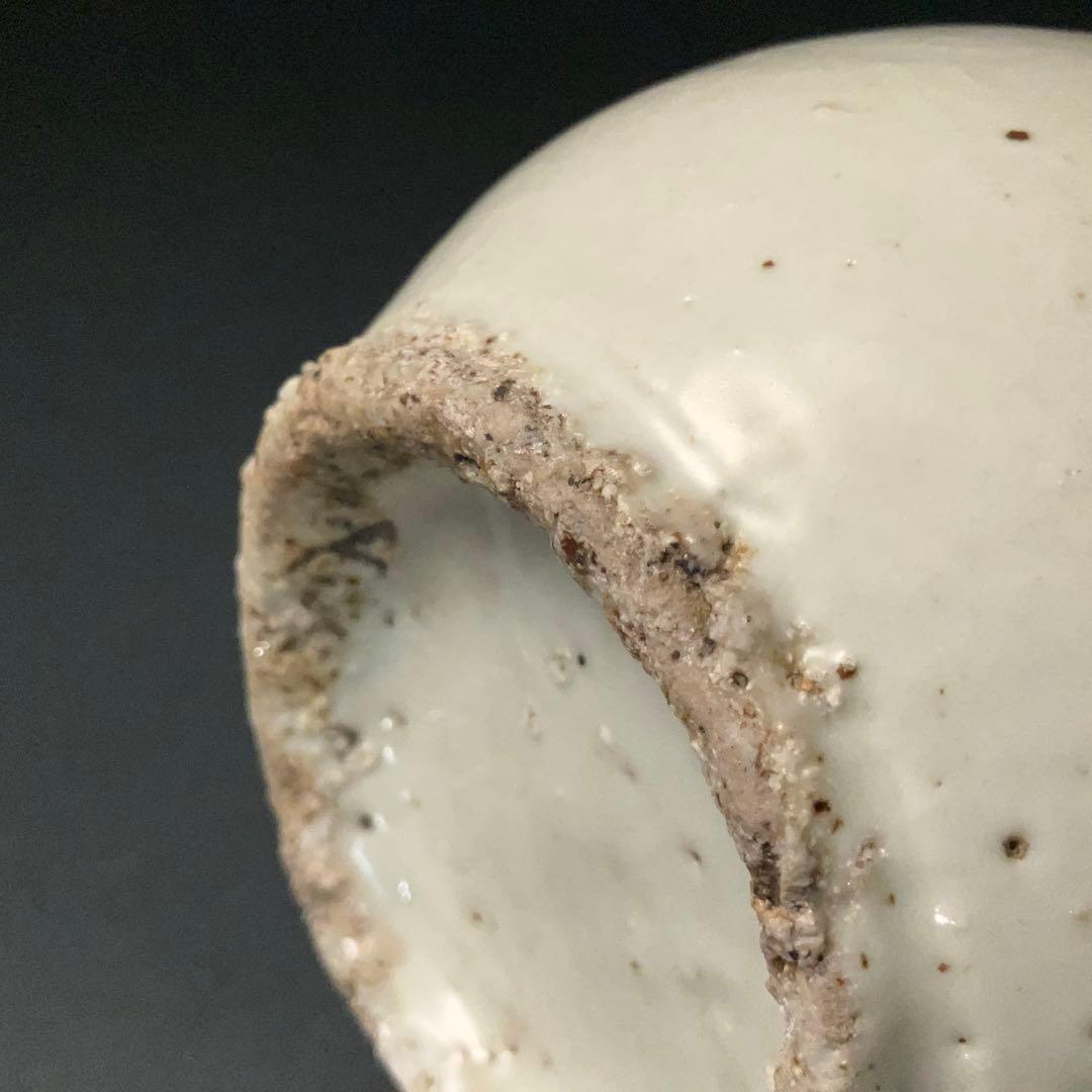 朝鮮美術　李朝　白磁徳利　骨董　R1406ダC