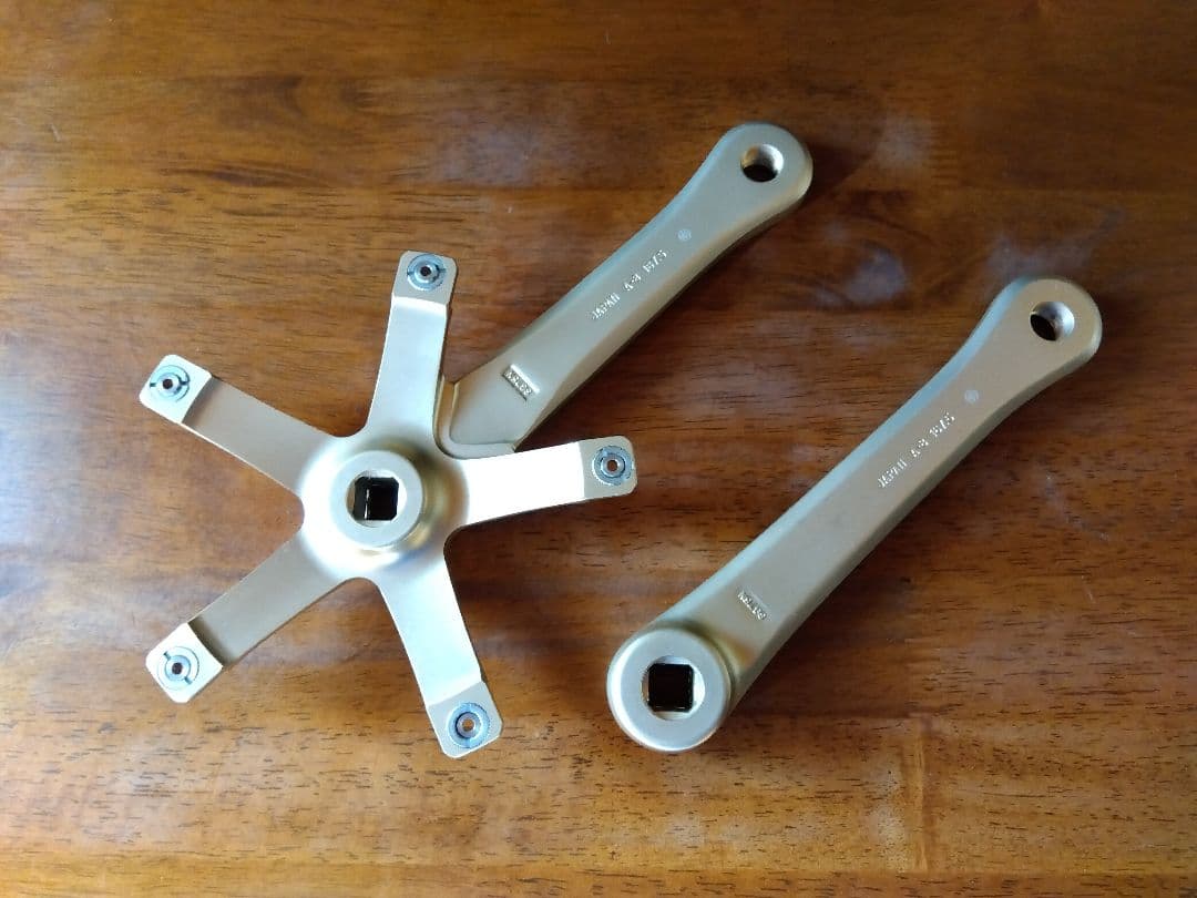 Sugino　スギノ　グランドマイティ　競輪　ピストクランク　167.5　njs