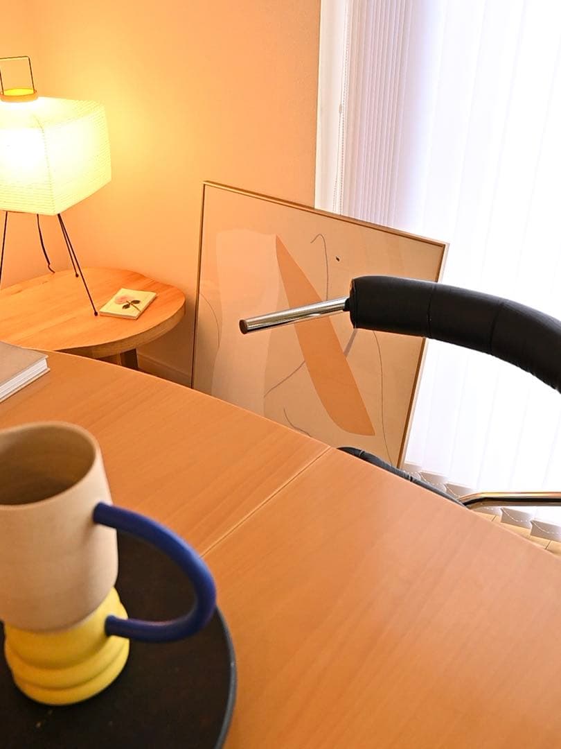 ハイリーヒルズ70×70韓国アート抽象絵画現代美術　大型アート　オブジェ　民芸