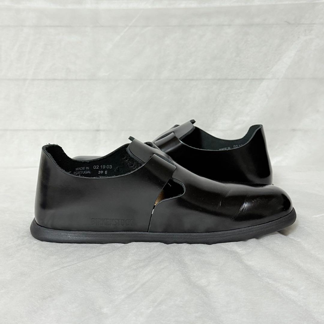 ⭐️未使用品⭐️　ビルケンシュトック　ロンドン　コンフォート　スリッポン　艶有り