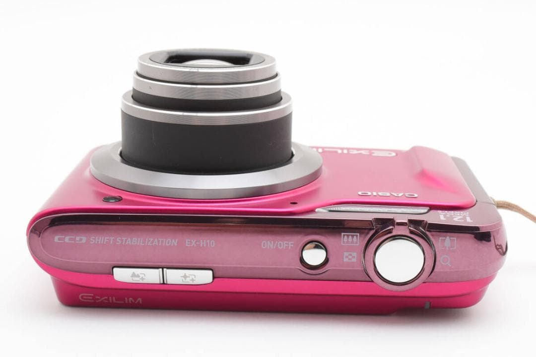 美品　カシオ　CASIO EXILIM EX-H10 ピンク ＃A312