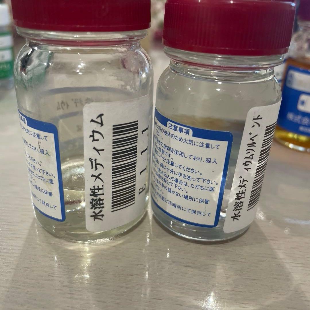 ポーセラーツ用品　上絵の具等のセット