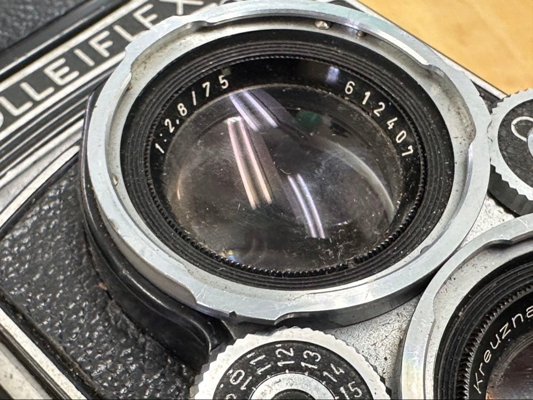 Rolleiflex 二眼レフカメラ Xenotar 1:3.5/75 ケース付
