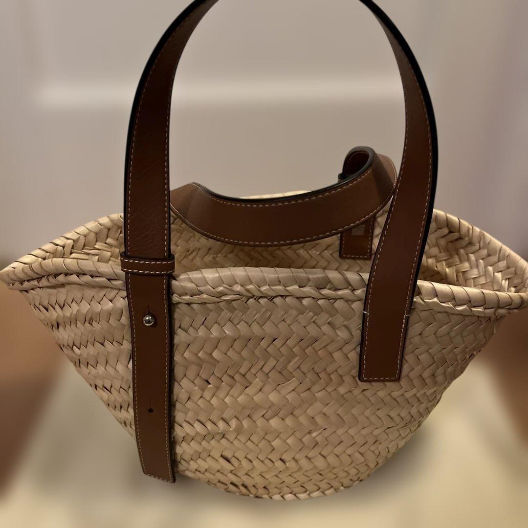 LOEWE ロエベかごバック　　数回使用　美品