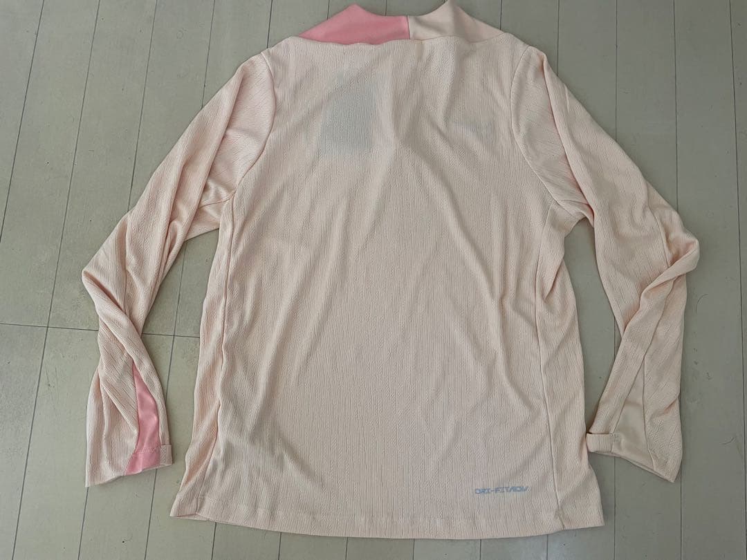 バルセロナ ドリルトップ25-26 XSピンクxネイビー上下 新品