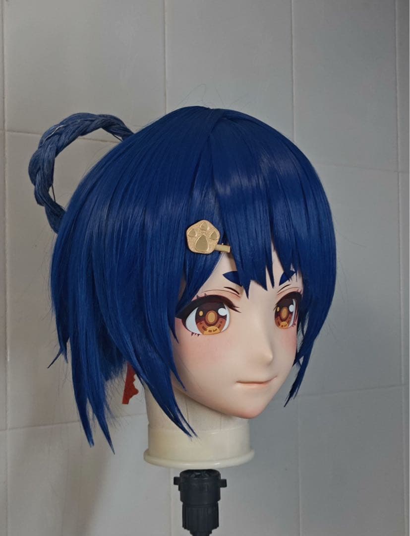 ゆ*ゆ様 「在庫あり」原神　香菱 3/4頭面　着ぐるみ　マスク　コスプレkigu