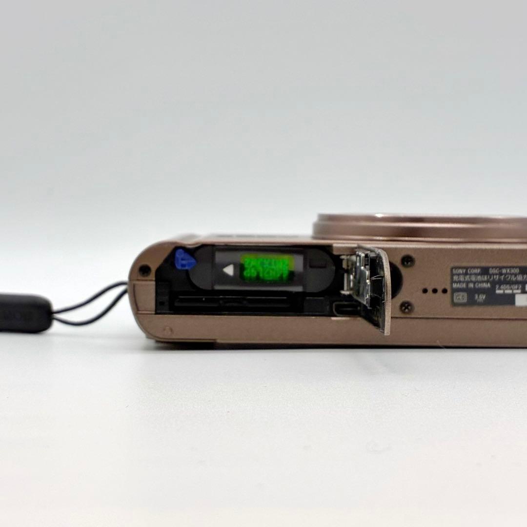 【美品・動作確認済】SONY Cyber-shot ブラウン DSC-WX300