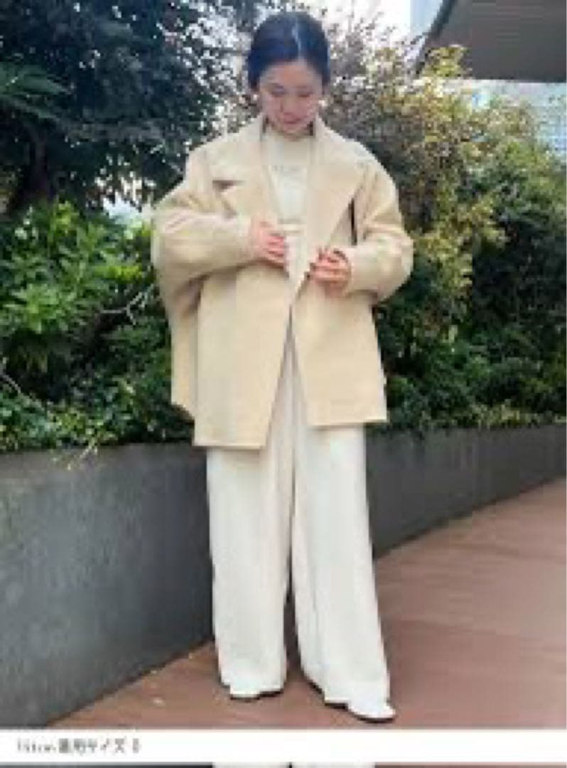 スタニングルアー ｒオーバーミドルコート ベージュ 0今期