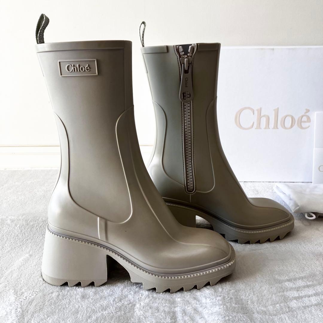 ★美品★クロエ　レインブーツ　betty サイズ36