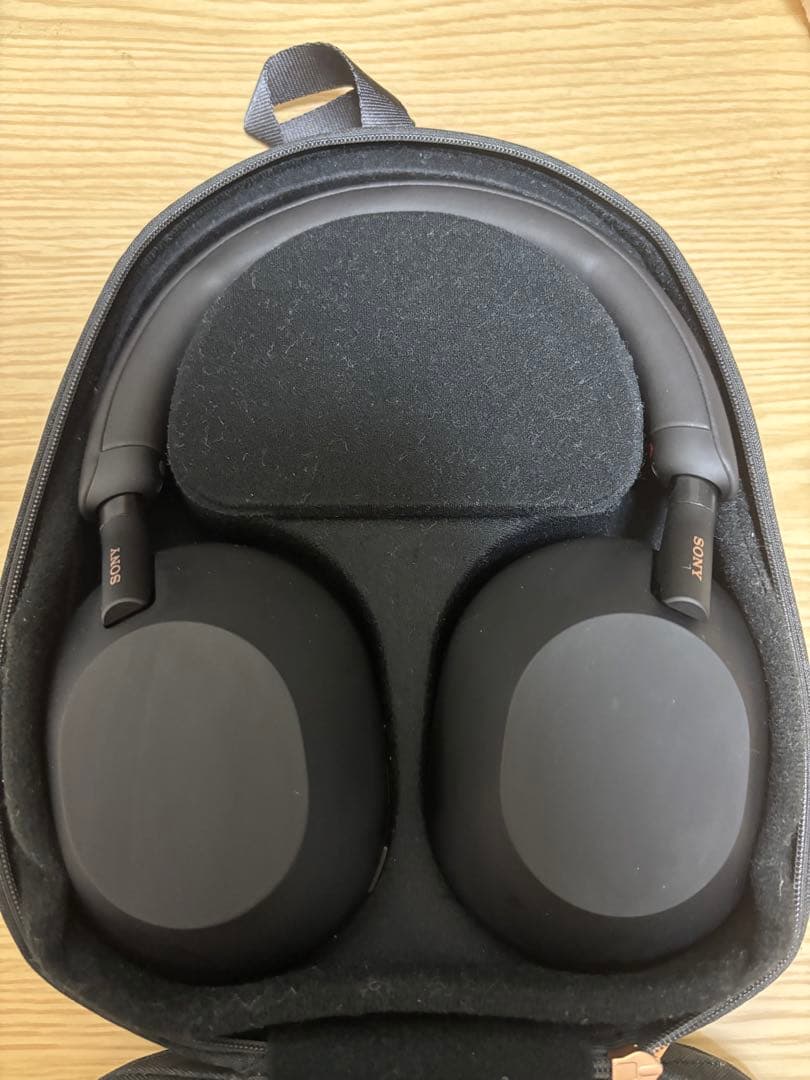 【SONY WH-1000XM5】　ワイヤレスヘッドホン　ブラック