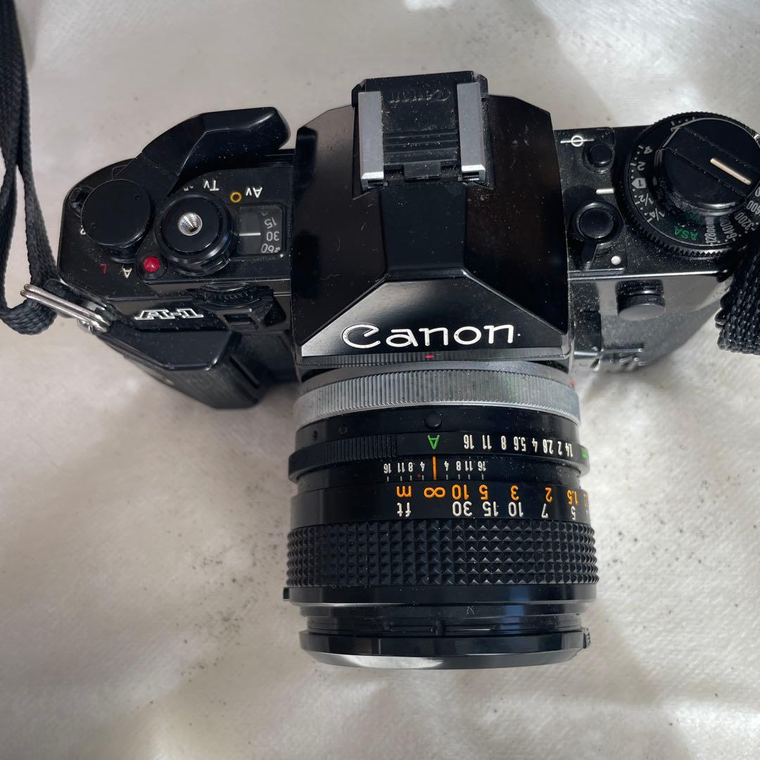 キャノン CANON A-1 レンズ50mm付き 一眼レフカメラ ジャンク品