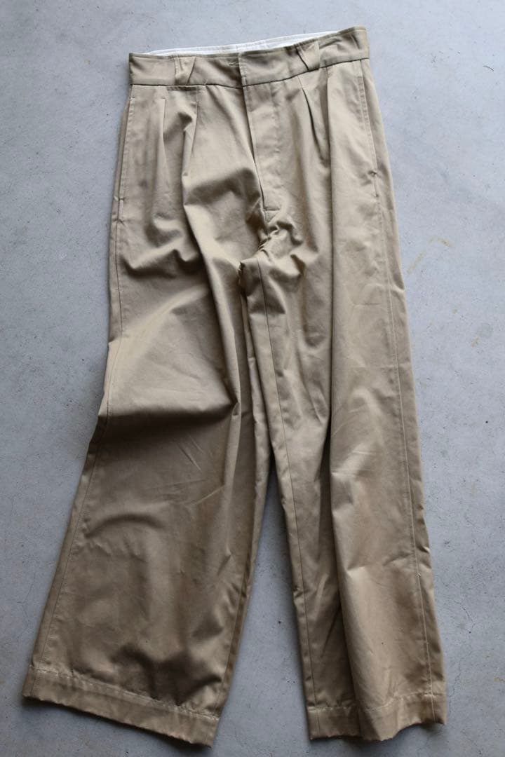 FUMIKA_UCHIDAチノパン 2タックパンツ 38