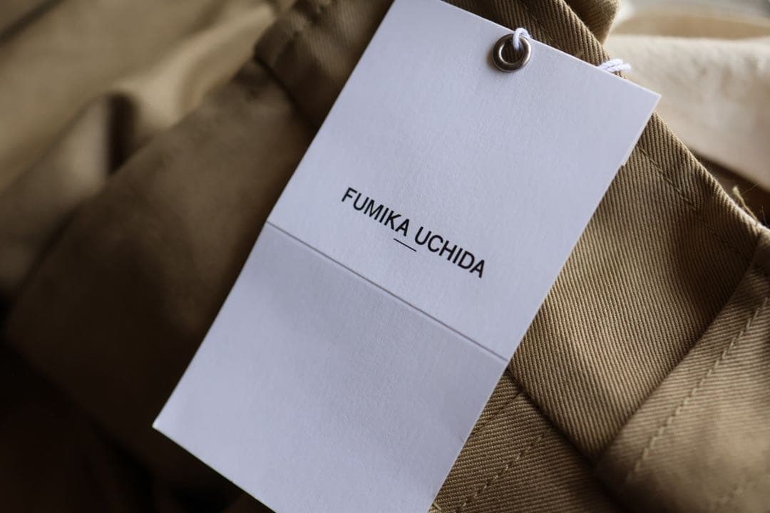 FUMIKA_UCHIDAチノパン 2タックパンツ 38