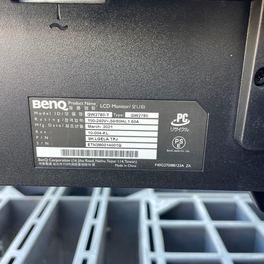 BenQ GW2780 モニター 本体
