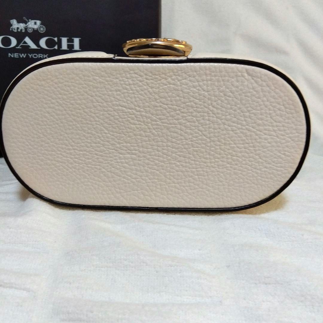 COACH ジョージ ジェム ショルダーバッグ バニティ バッグ レザー
