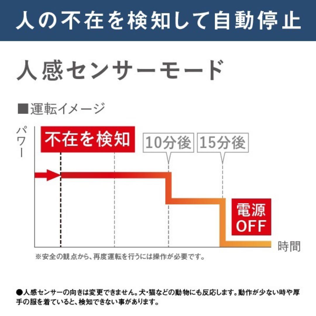 未使用★ダイキン WRH134AS-H ハイブリッドセラムヒート 遠赤外線暖房機