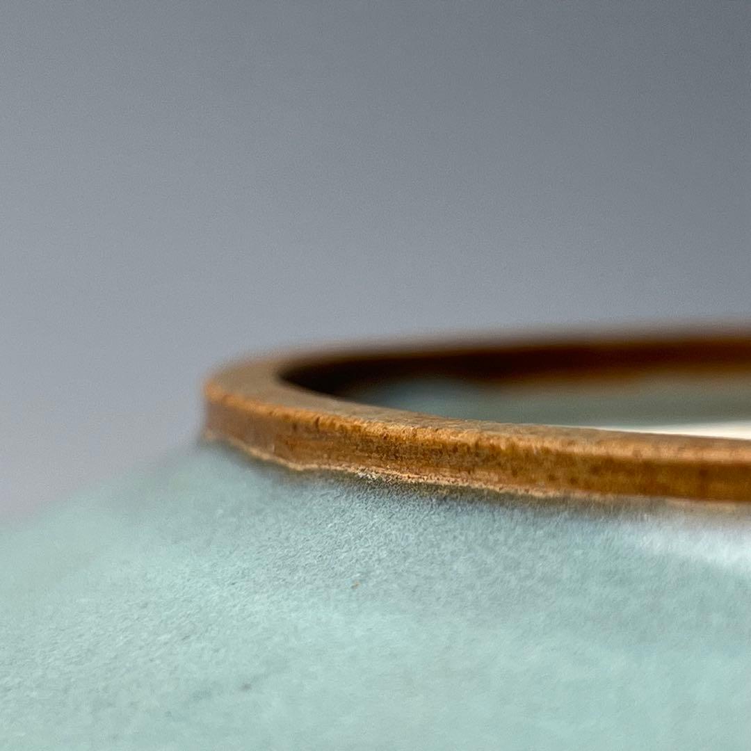 優美 鈞窯 天藍釉紫斑大盤 北宋至金 桐箱付 中国美術 古玩