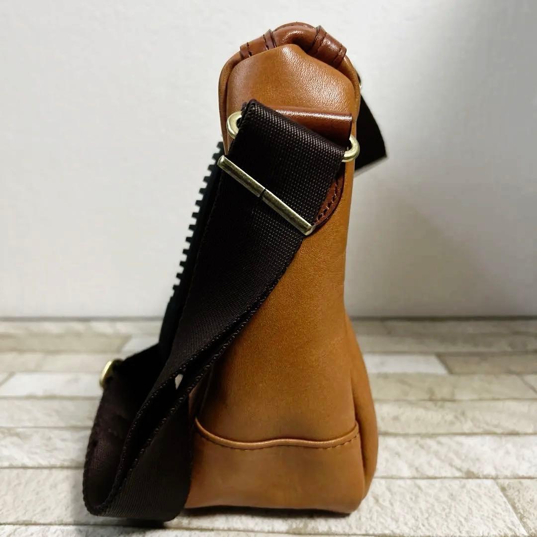 豊岡鞄　ショルダーバッグ メンズ 本革 斜めがけ SADDLE 16452