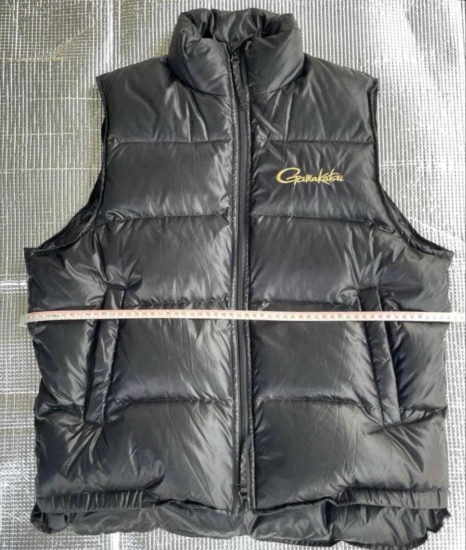 Gamakatsu がまかつ　ガマカツ ダウンベスト　サイズ LL 収納袋付き