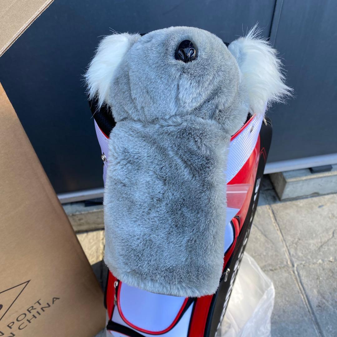 BRIDGESTONE GOLF キャディバッグ ホワイト/レッド　おまけ