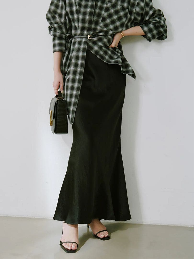 新品 anuans アニュアンス　マルチウェイオーバーシャツ チェック