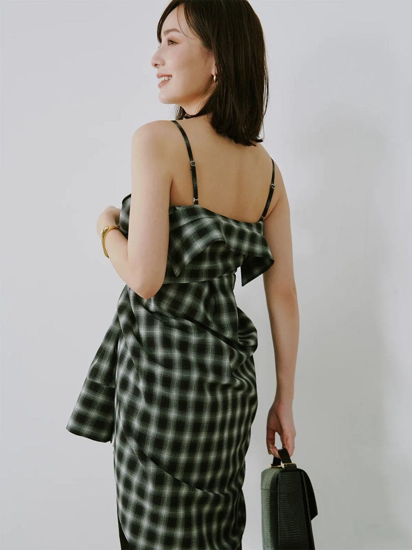 新品 anuans アニュアンス　マルチウェイオーバーシャツ チェック