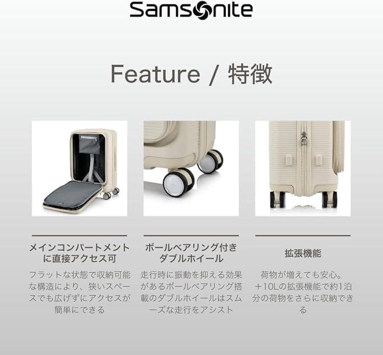 【新品】Samsonite スーツケース FLATFORM スピナー66 EXP