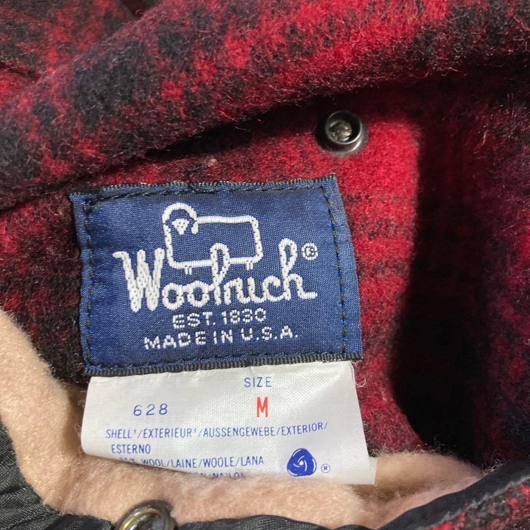 80s Woolrich シャドーチェック オンブレ ウールベスト USA製