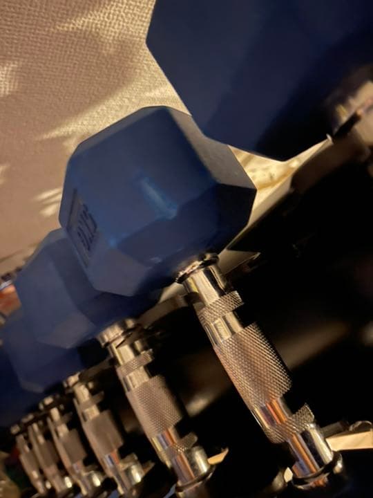 テックスラバーダンベル　ラック　セット