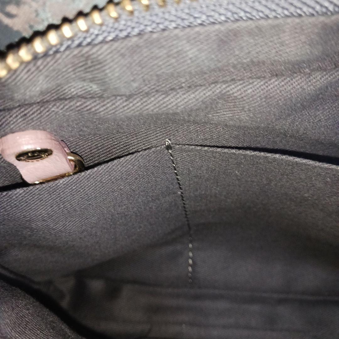 ラシット♥美品♥トリプルポケットショルダー♥グレーピンク♥