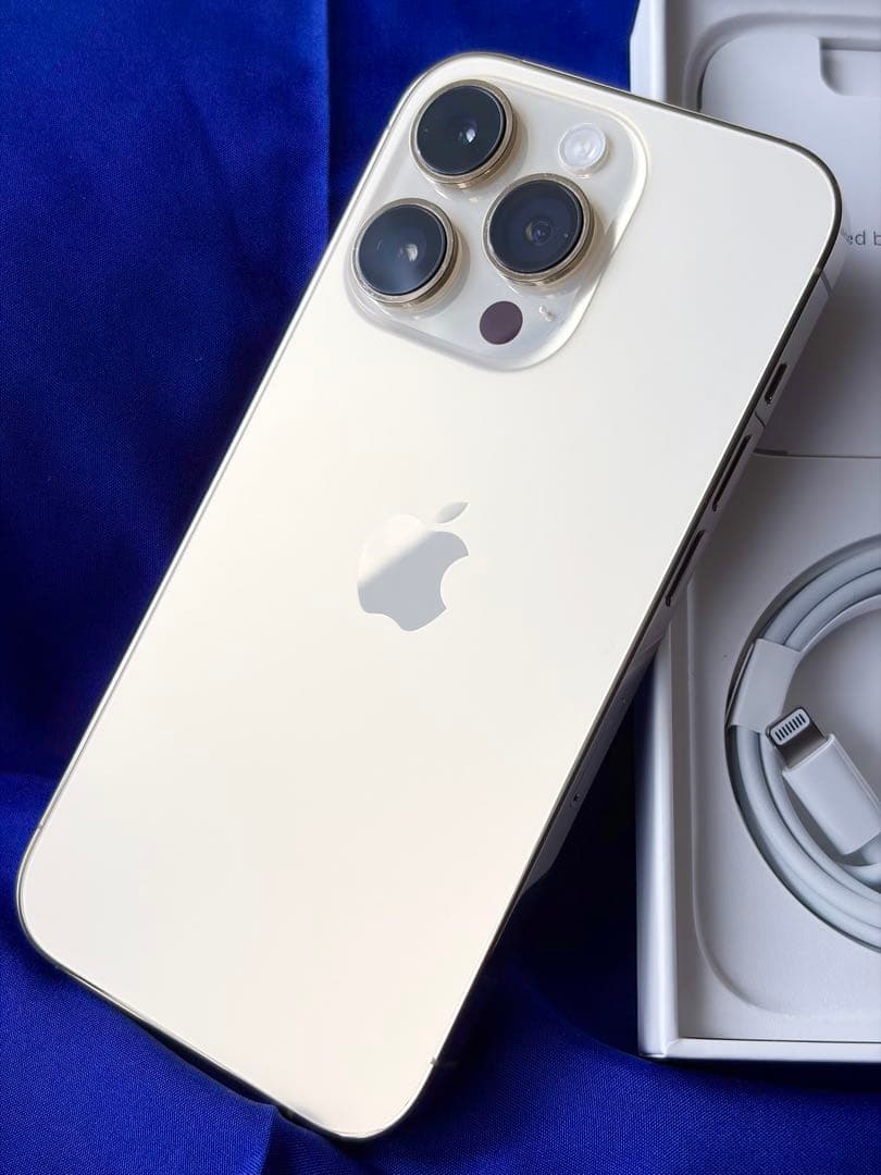 iPhone 14 Pro ゴールド 256GB SIMフリー　美品