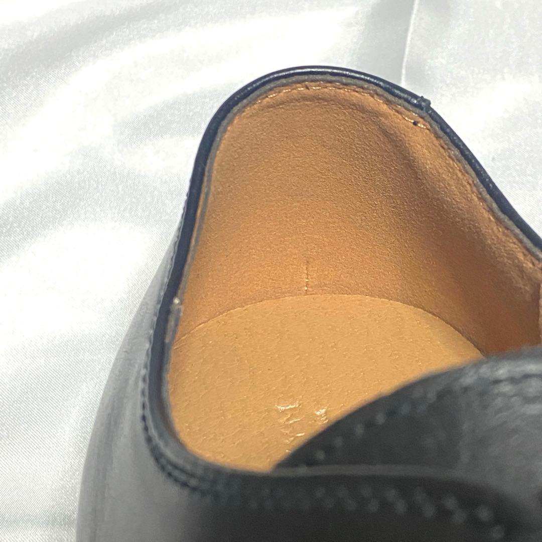 極美品 WYM 26.5 GENUINE LEATHER PLAIN DERBY