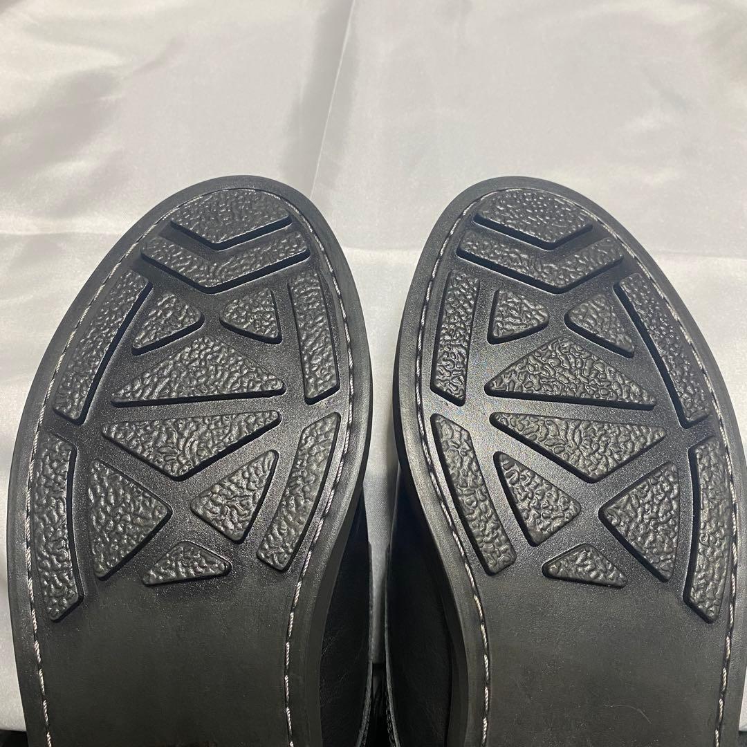 極美品 WYM 26.5 GENUINE LEATHER PLAIN DERBY