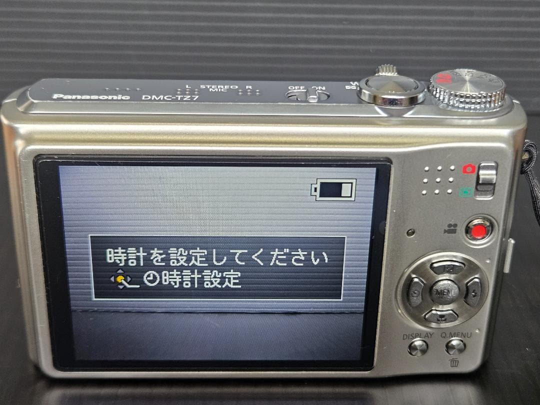 【Panasonic LUMIX DMC-TZ7】 デジカメ 動作確認済み