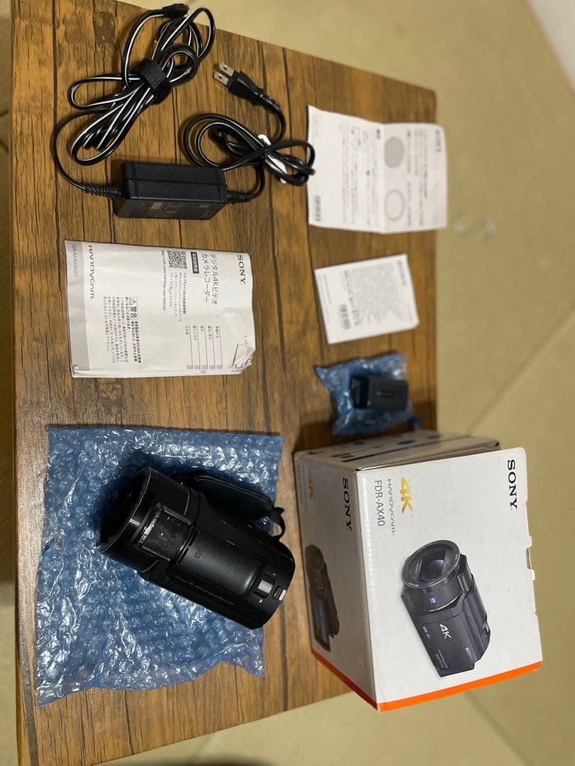 ビデオカメラ SONY FDR-AX40 かずろう