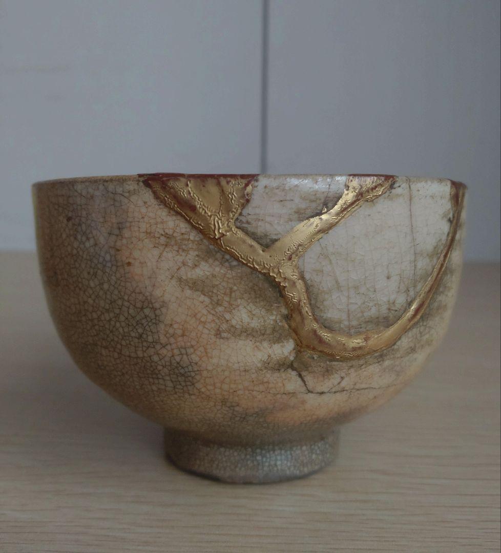 【伝世　古萩　江戸初期】李朝　高麗青磁　青井戸　茶盌　茶碗　李勺光　李敬　桃山陶