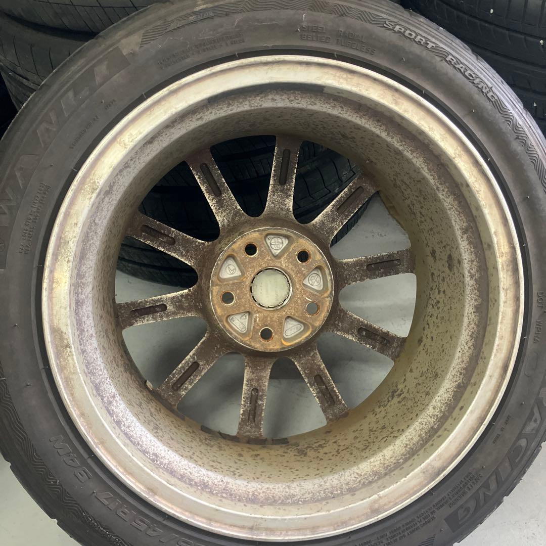 インプレッサ GDB純正17インチ 4本