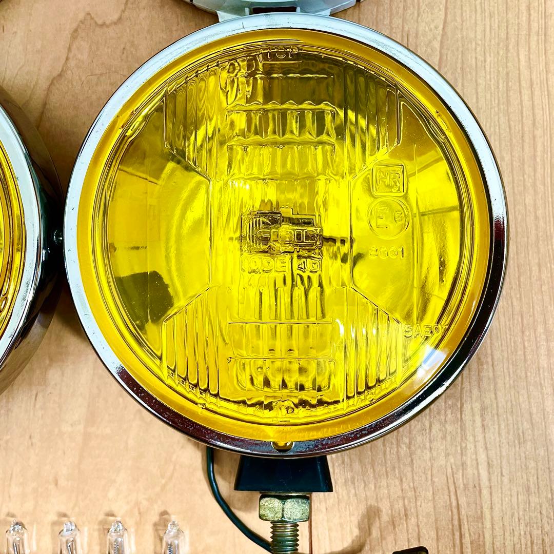 当時物 シビエ CIBIE デュアル ライト ロケットカウル ビサージュ フォグ