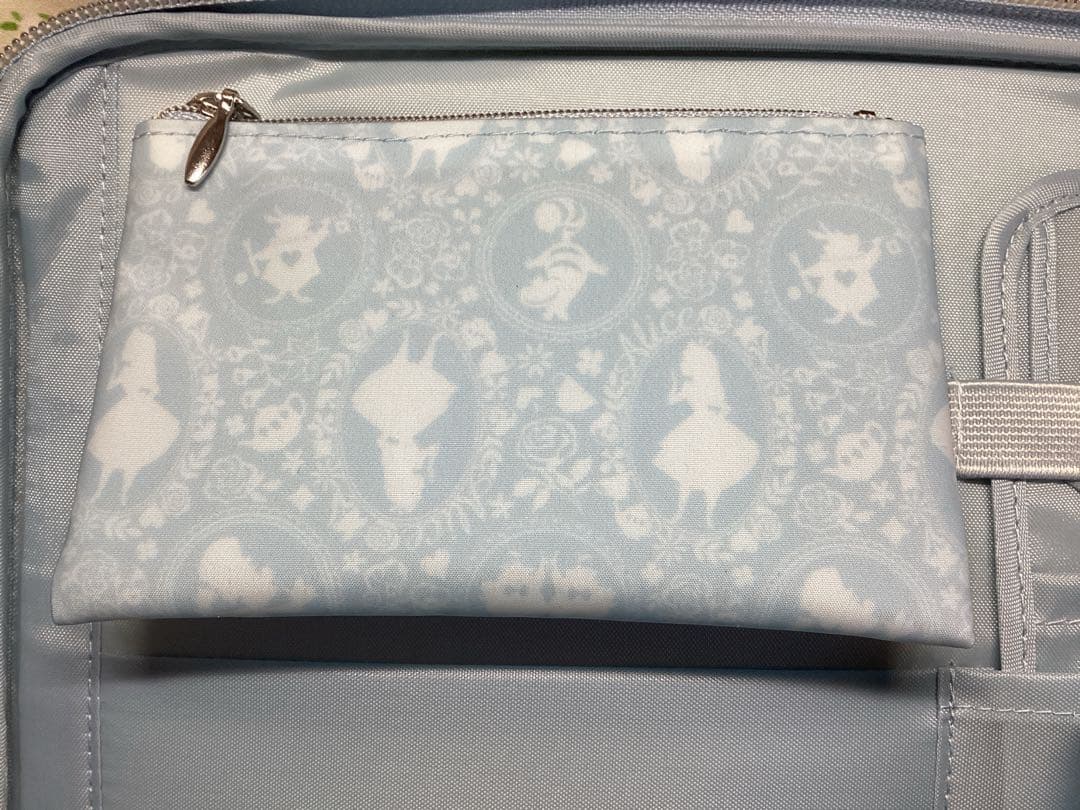 【未使用】アフタヌーンティー　バッグ　ディズニー　近沢レース　小物入れ　バニティ