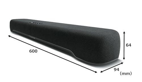 ヤマハ(YAMAHA) コンパクトサウンドバー SR-C20A 横幅60cm *